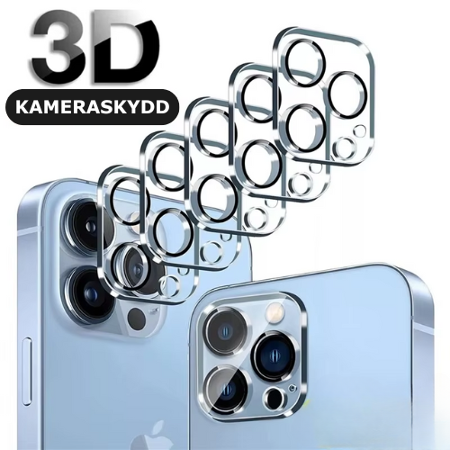 iPhone Kameraskydd 5-pack – Skydda mobilkameran